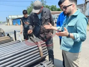 Customers check product progress