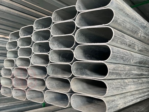 Galvanized oval tube