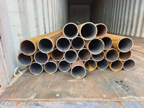 seamless steel pipe ends bundle for petrochemical project