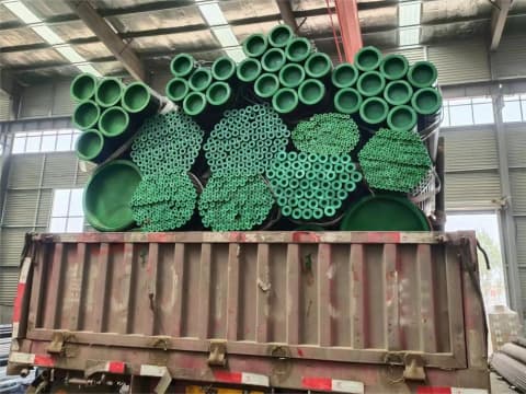 Shipment of ASTM A106 Gr.B seamless pipes NPS 8" Sch 40 to Lagos, Nigeria
