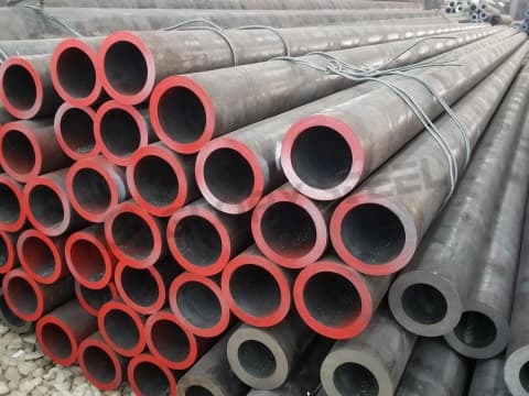 Hot-rolled seamless steel pipe