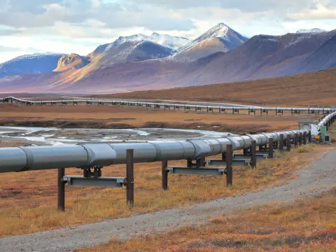 Oil transport pipeline