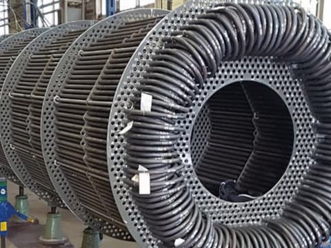 Superheater, manifold