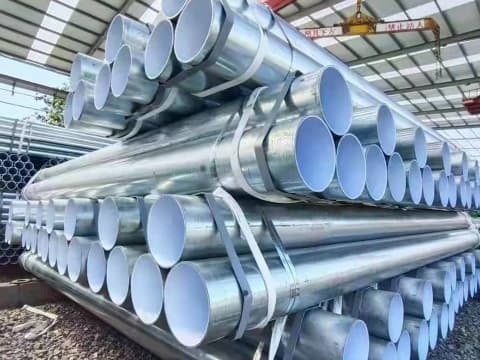 4in SCH40 hot dip galvanized pipe