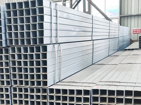 ASTM A53 ERW Square Galvanized Steel Tube