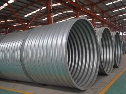 Bridge and tunnel assembled culvert tube