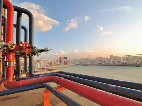 Chemical liquid pipelines