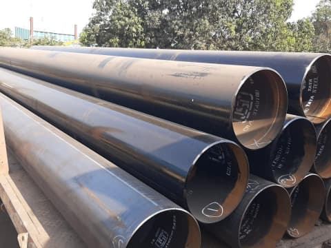 ERW black low carbon steel pipe
