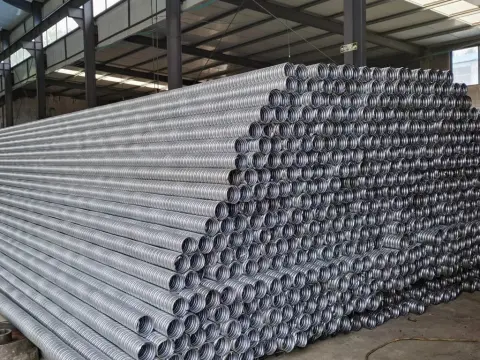 Galvanized Corrugated Pipe Factory