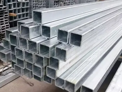 Galvanized carbon steel square tube