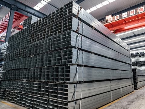 Industrial structural square black steel pipe