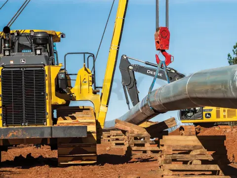 Low temperature pipeline laying