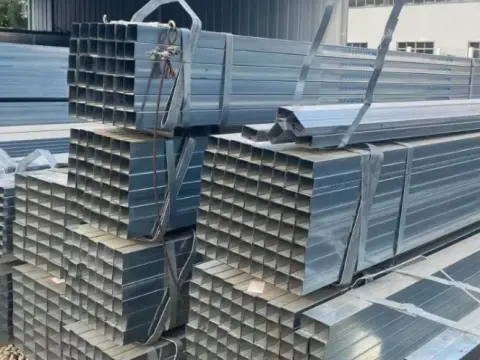 Mild ERW Low Carbon Galvanized Steel Square Pipe