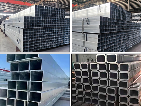Q235 Hot Dipped Galvanized GI Hollow Section