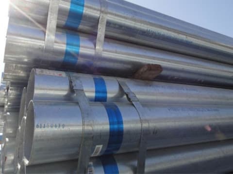 steel strips binding both ends