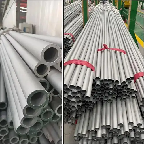 304 and 304L pickled seamless stainless steel pipes
