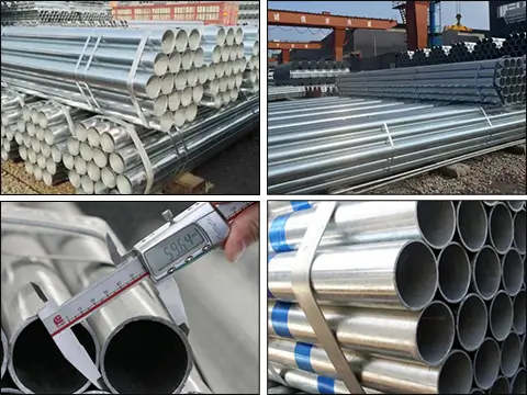 ASTM A53 GrB Hot Dipped Seamless Galvanized Steel Pipe