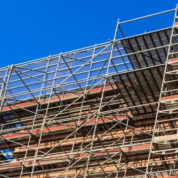 Construction scaffolding pipe