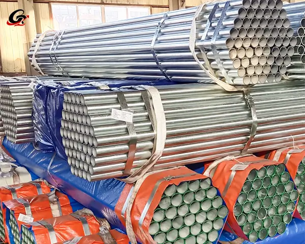 DN32 SCH40 ASTM Grade B galvanized pipe