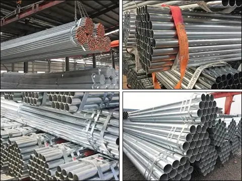 DN50 Z220 hot-dip galvanized round pipe supplier