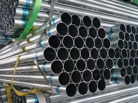 DX52D Galvanized Steel Pipe ERW welded