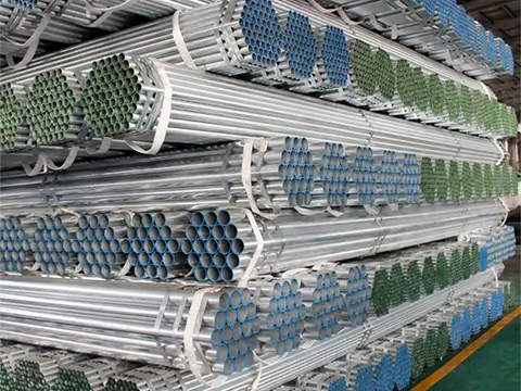 Q355B Sch80 HDG Carbon Steel pipe supplier