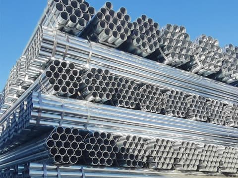S350GD Z100 galvanized round Pipe