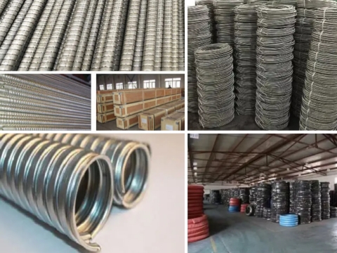 Stainless Steel Corrugated Flexible Metal Hoses Factory