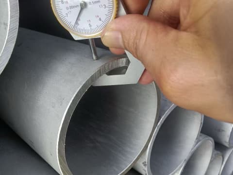 Wall thickness measurement
