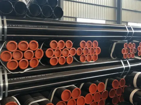 API 5L Gr.B REW Pipes (219×6.35mm) with Protective End Caps