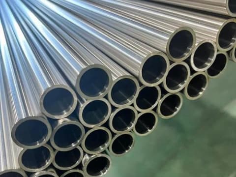 Brushed seamless stainless steel pipe