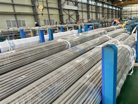 Custom production of 316 stainless steel pipes