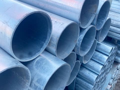 ASTM A53 Schedule 40 galvanized erw pipe