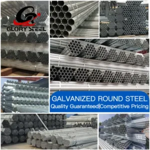 Hot-dip galvanized round pipe