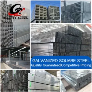 Hot-dip galvanized square tube