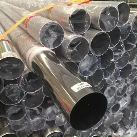 Polished Round 2 Inch Welded Stainless Steel Pipe