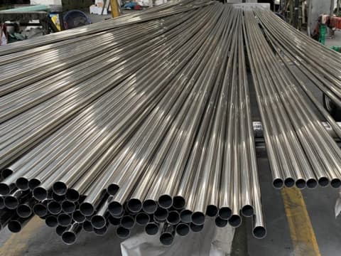 Precision stainless steel round tubing