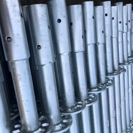 Q355B disc-lock scaffold uprights