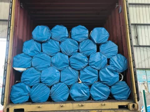 Shipment of SCH40 galvanized pipes