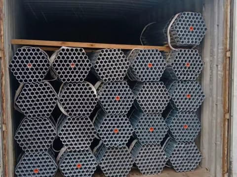 1-inch galvanized pipe shipped