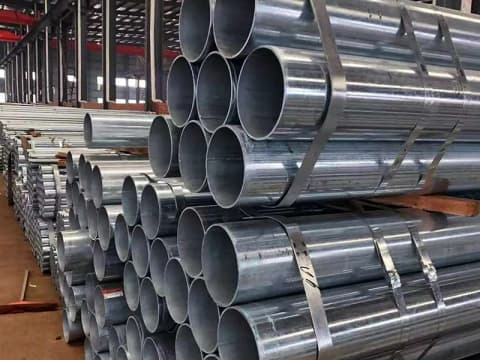 2-inch galvanized pipe passed quality inspection