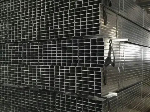 Tubo rettangolare zincato 20×40