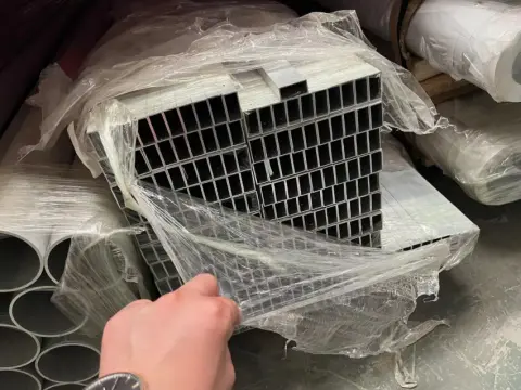 25mm aluminium square tube