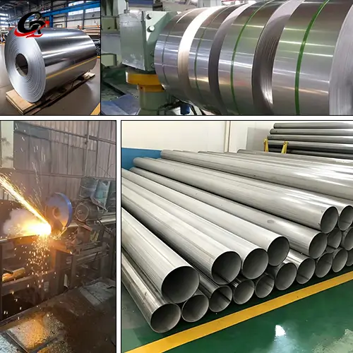 304 and 316 stainless steel welded pipes
