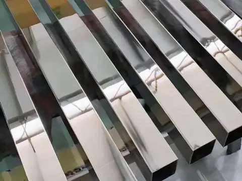 8K Mirror-polished rectangular tube