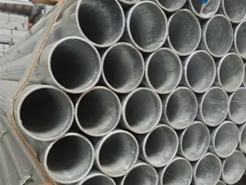 S235JR 2'' zinc coated carbon steel pipe