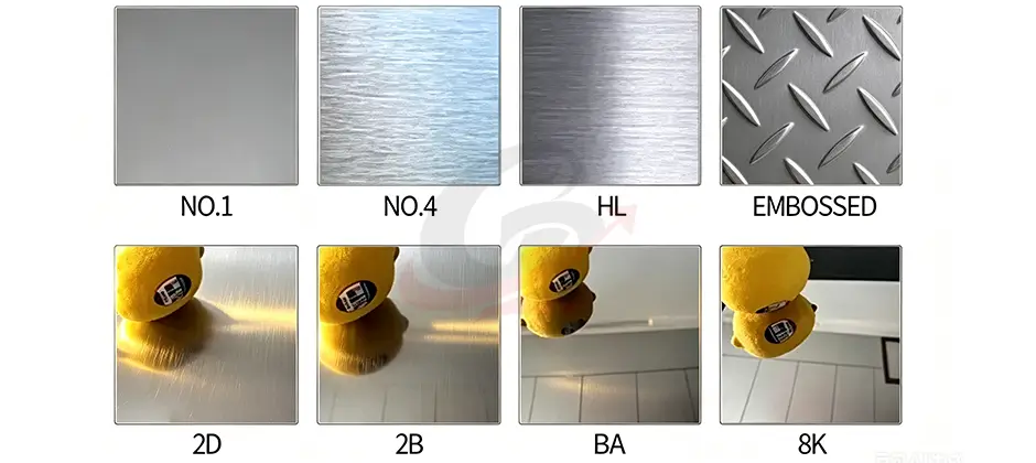 SS Steel Pipe Surface Finish Options