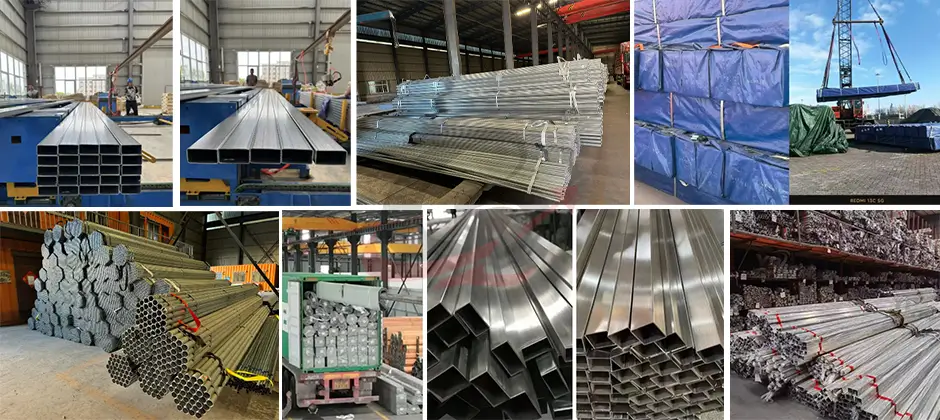 Stainless Steel Rectangular Tube Manufacturing Plant