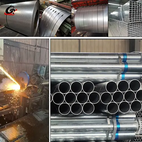 Zinc-Aluminium-Magnesium round Pipe