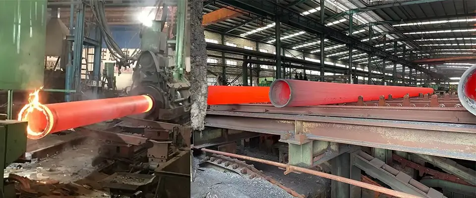 hot rolled steel pipe production line